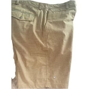 Linksoul Shorts Men 33 X 10 Flat Front Golf  Lifestyle Stretch Boardwalker‎